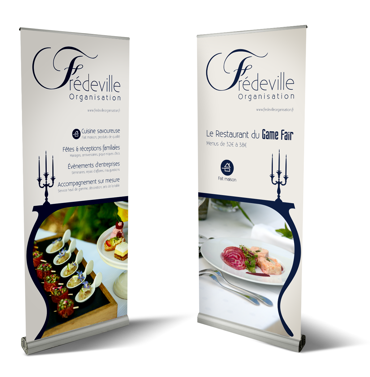 roll-up Frédeville Organisation roll-up Frédeville Organisation