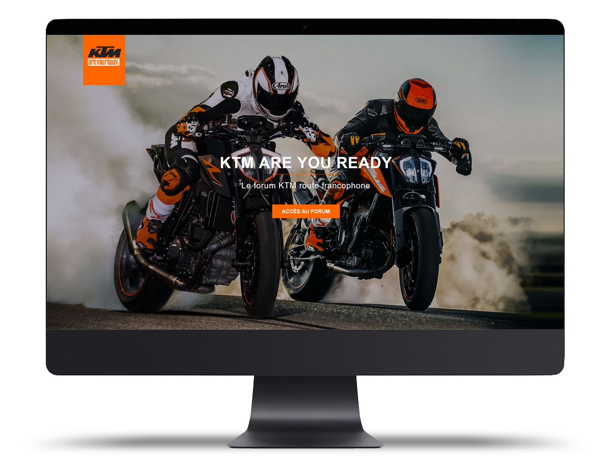 site internet KTM AreYouReady site internet KTM AreYouReady