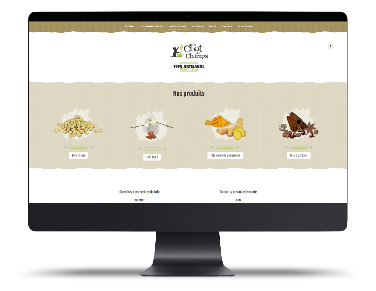site internet Le Chat des Champs site internet Le Chat des Champs