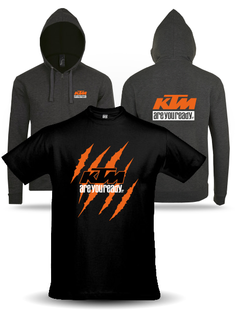 t-shirts, sweats KTM AreYouReady t-shirts, sweats KTM AreYouReady